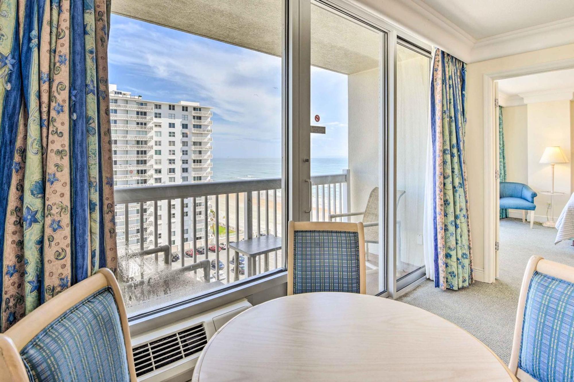 Sunny Daytona Beach Gem With Ocean Views! Exterior foto